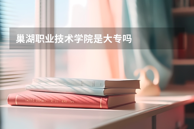 巢湖职业技术学院是大专吗